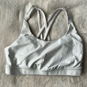 {Lululemon} White Sports Bra